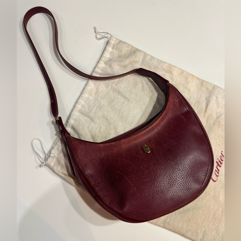 Cartier vintage hobo bag